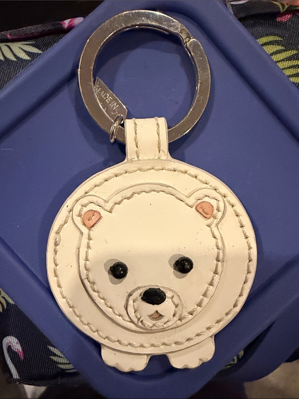 Coach Bear Key Chain Bag Charm